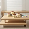 Childlike Dachshund ceramic cup, cute dog pattern mug, home coffee water cup, water cup, ceramic cup details Picture